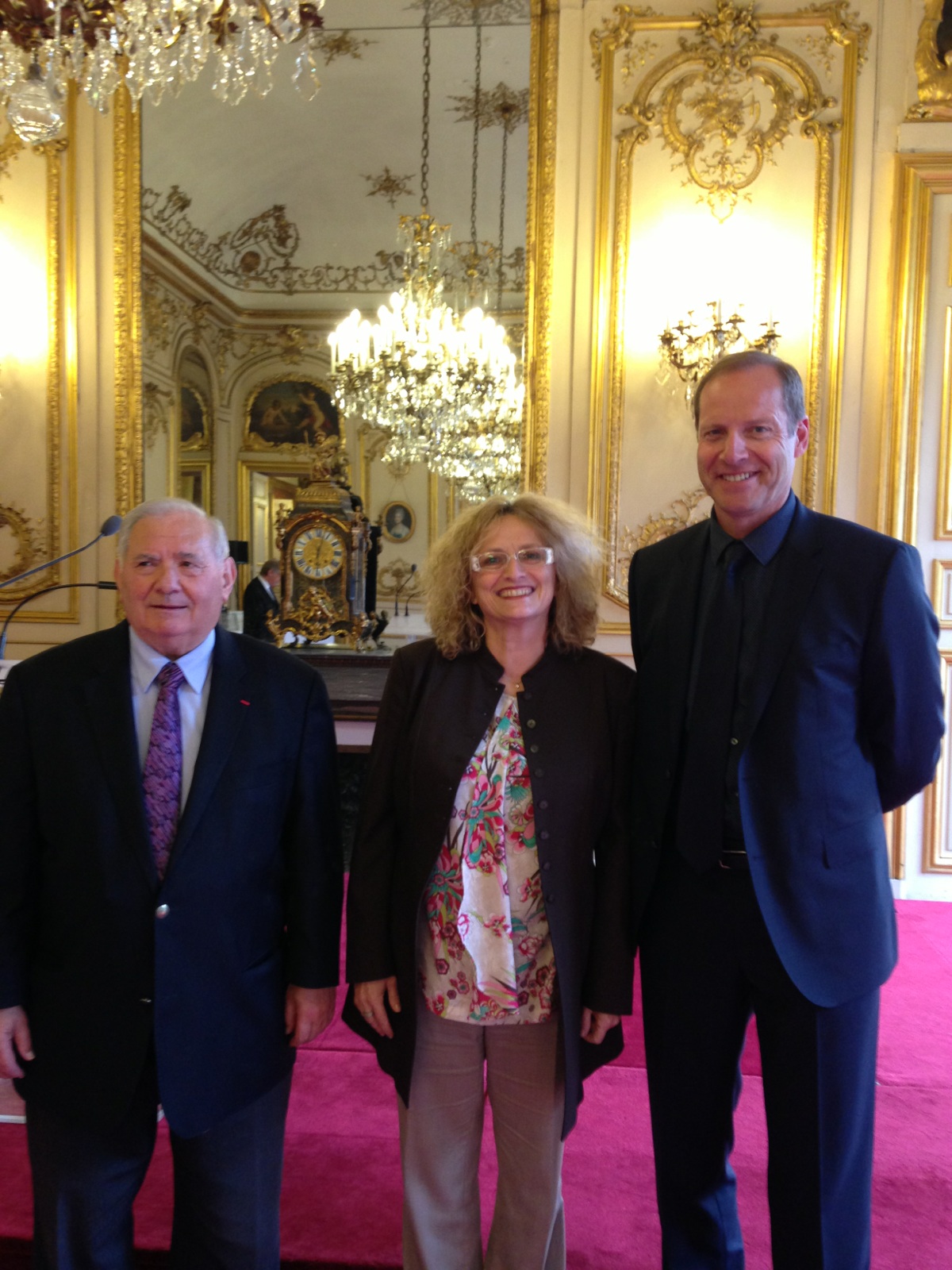 Prudhomme et le Tour de France à l'honneur au Sénat